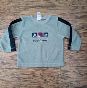 Vintage Circo Gray Polar Pals Fleece Sweatshirt‎